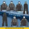 Team Vass 230 Winter Lined Jacket in Khaki